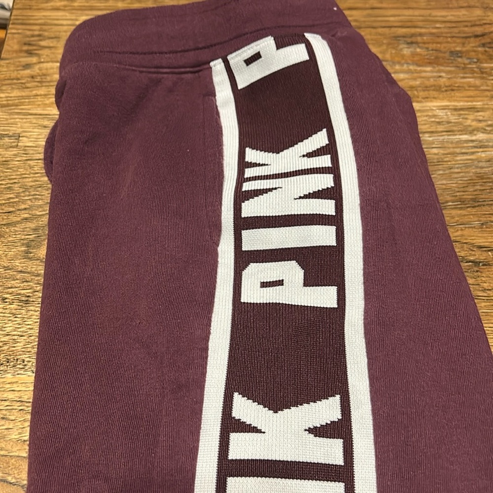 Pink Victoria Secret Joggers - Picture 1 of 4